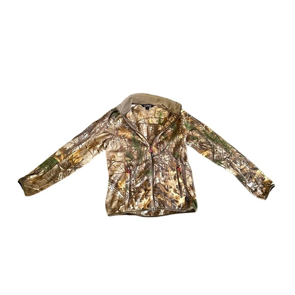 {Gander Mountain} Guide Series Fleece Camouflage zip up jacket - Picture 1 of 6